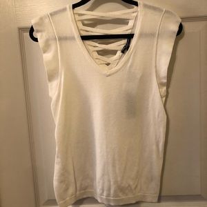Cable & Gauge Sweater Tank - Sz MP